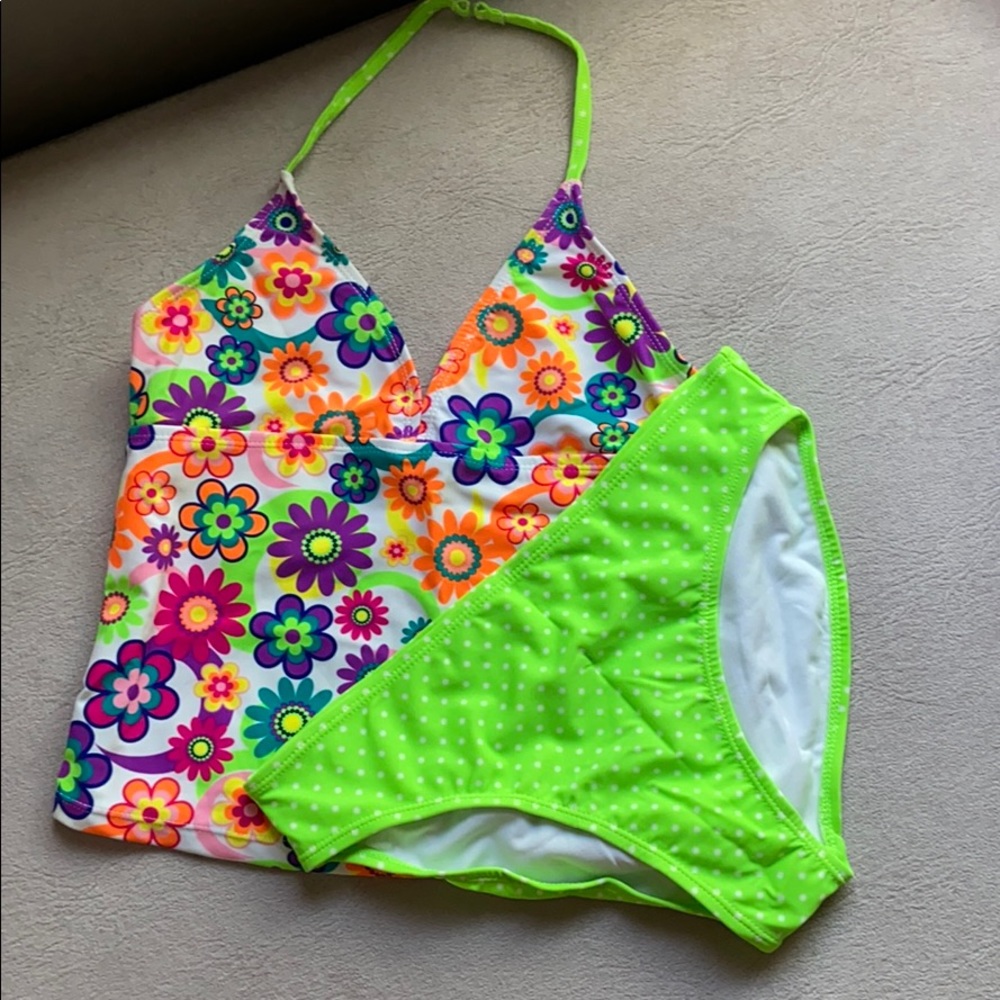 Neon swimwear